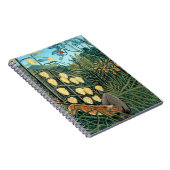 Henri Rousseau - Batling Tiger and Buffalo ノートブック (右側)