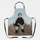 Henri Rousseau - Boy on the Rocks エプロン (正面)