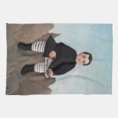 Henri Rousseau - Boy on the Rocks キッチンタオル (横)