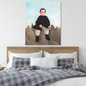 Henri Rousseau - Boy on the Rocks キャンバスプリント (インサイチュ (寝室))