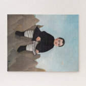 Henri Rousseau - Boy on the Rocks ジグソーパズル (横)