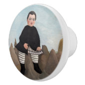 Henri Rousseau - Boy on the Rocks セラミックノブ (右)