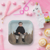 Henri Rousseau - Boy on the Rocks ペーパープレート (パーティー)