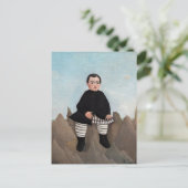 Henri Rousseau - Boy on the Rocks ポストカード (スタンド正面)