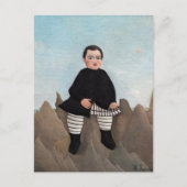 Henri Rousseau - Boy on the Rocks ポストカード (正面)
