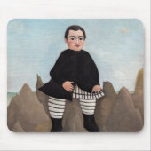 Henri Rousseau - Boy on the Rocks マウスパッド (正面)