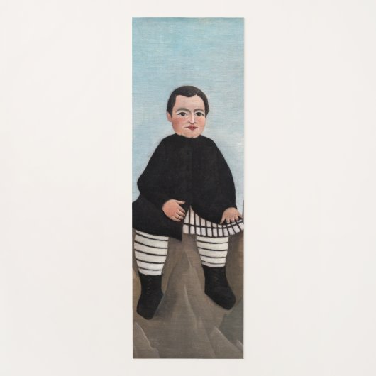 Henri Rousseau - Boy on the Rocks ヨガマット (正面)