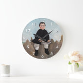 Henri Rousseau - Boy on the Rocks ラージ壁時計 (ホーム)