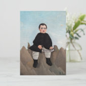 Henri Rousseau - Boy on the Rocks 招待状 (スタンド正面)