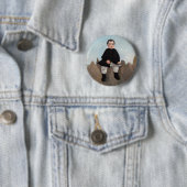 Henri Rousseau - Boy on the Rocks 缶バッジ (インサイチュ)