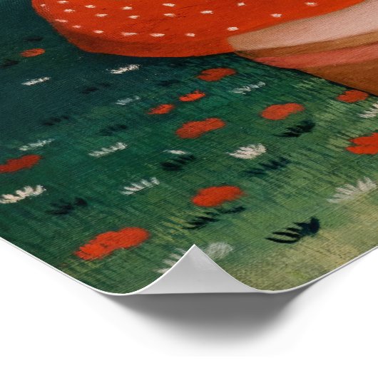 Henri Rousseau - Child with a Doll ポスター (角)