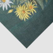 Henri Rousseau - Dahlia and Daisies in a Vase 薄葉紙 (詳細)