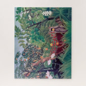 Henri Rousseau - Exotic Landscape ジグソーパズル (縦)