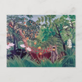 Henri Rousseau - Exotic Landscape ポストカード (正面)