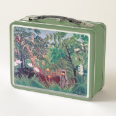 Henri Rousseau - Exotic Landscape メタルランチボックス (裏面)