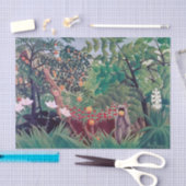 Henri Rousseau - Exotic Landscape 薄葉紙 (クラフト)