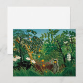 Henri Rousseau Exotic Landscape Postcard ポストカード (正面/裏面)