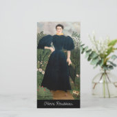 Henri Rousseau - Madame Mのポートレート。 サンキューカード (スタンド正面)