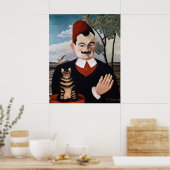 Henri Rousseau - Portrait of Pierre Loti ポスター (キッチン)