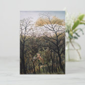 Henri Rousseau - Rendezvous in the Forest サンキューカード (スタンド正面)