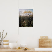 Henri Rousseau - Rendezvous in the Forest ポスター (キッチン)