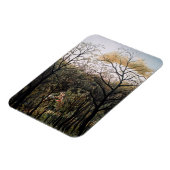 Henri Rousseau - Rendezvous in the Forest マグネット (左側)