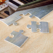 Henri Rousseau - Sevres bridge & hills of Clamart ジグソーパズル (側面)