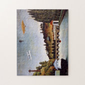 Henri Rousseau - Sevres bridge & hills of Clamart ジグソーパズル (縦)