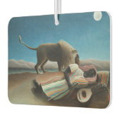 Henri Rousseau Sleeping Gypsy Lion Painting カーエアーフレッシュナー (左)
