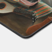 Henri Rousseau Sleeping Gypsy Lion Painting デスクマット (コーナー)