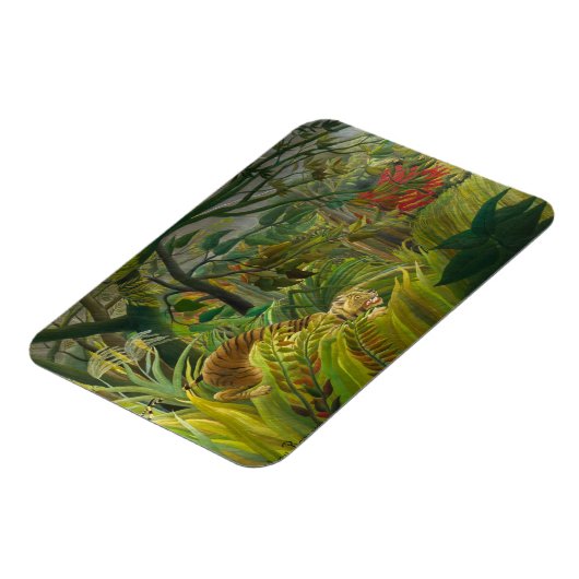 Henri Rousseau - Surprised! マグネット (左側)