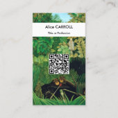 Henri Rousseau - The メリー Jeters - QR Code 名刺 (正面)