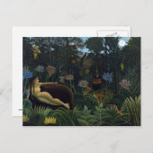 Henri Rousseau - The Dream ポストカード (正面/裏面)