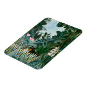 Henri Rousseau - The Equatorial Jungle マグネット (左側)