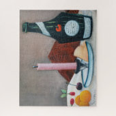 Henri Rousseau - The Pink Candle ジグソーパズル (縦)