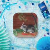 Henri Rousseau - The Rabbit's Meal ペーパープレート (パーティー)