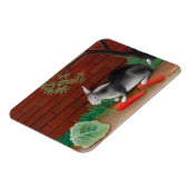 Henri Rousseau - The Rabbit's Meal マグネット (左側)