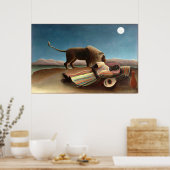 Henri Rousseau The Sleeping Gypsy ポスター (キッチン)