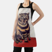 Henri Rousseau - The Tabby エプロン (インサイチュ)