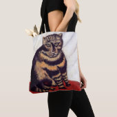 Henri Rousseau - The Tabby トートバッグ (クローズアップ)