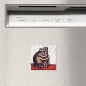 Henri Rousseau - The Tabby マグネット (インサイチュ (食洗機))