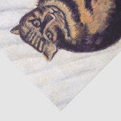Henri Rousseau - The Tabby 薄葉紙 (詳細)