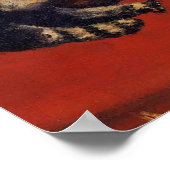 Henri Rousseau - The Tiger Cat ( Le Chat Tigre ) ポスター (角)