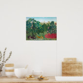 Henri Rousseau - The Waterfall ポスター (キッチン)