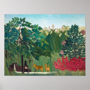 Henri Rousseau - The Waterfall ポスター