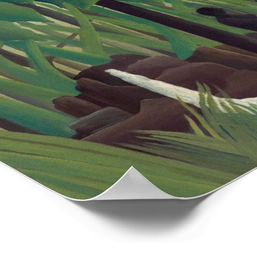 Henri Rousseau - The Waterfall ポスター (角)