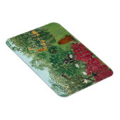 Henri Rousseau - Tropical Forest with Monkeys マグネット (右側)