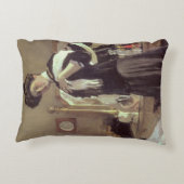 Henrietta Hirshmann 1907年のポートレート アクセントクッション (裏面)