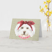 Henrietta the Havan Greeting Card カード (黄色い花)