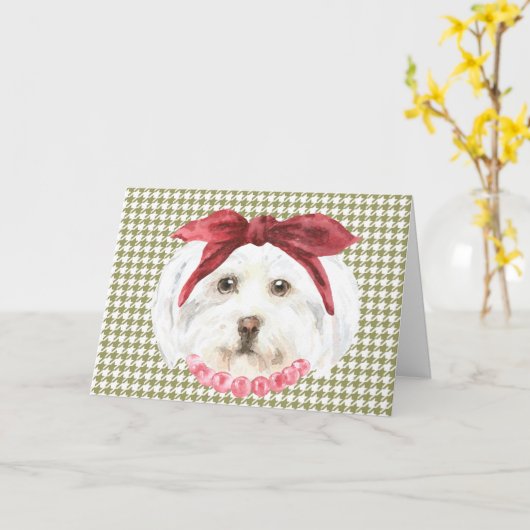 Henrietta the Havan Greeting Card カード (黄色い花)